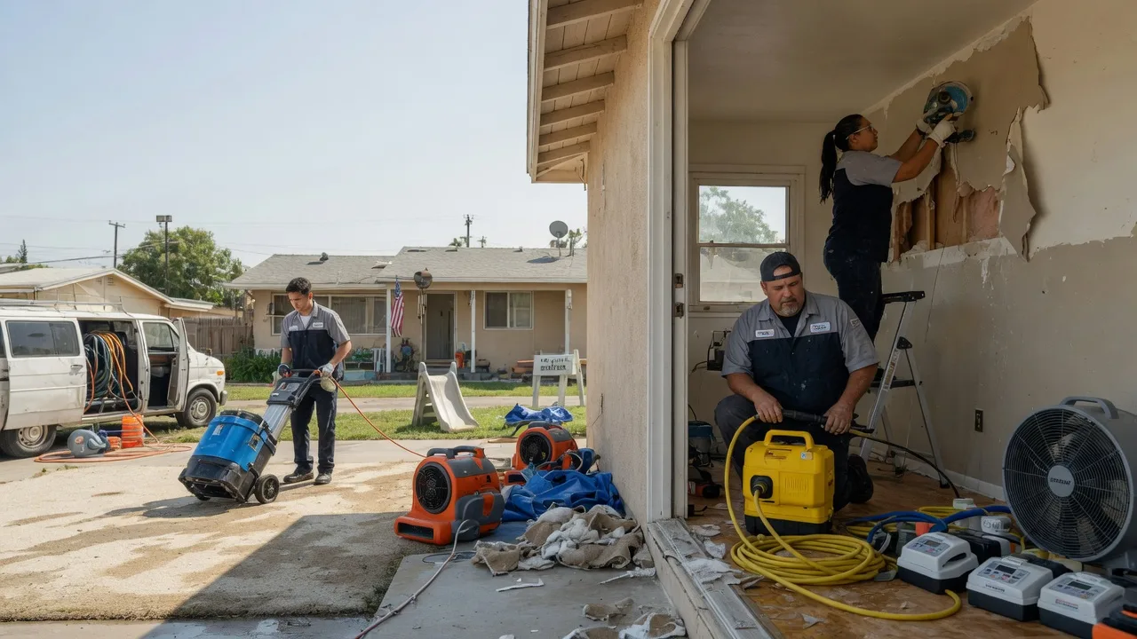 Water Damage Restoration in Manvel, TX near me